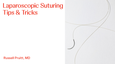 An Image From "Suturing Tips & Tricks"