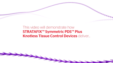 An Image From "STRATAFIX™ Symmetric PDS™ Plus Efficiency vs. Traditional Sutures"