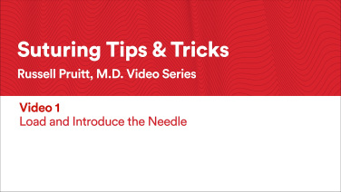 An Image From "Suturing Tips & Tricks"