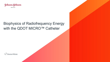 An Image From "Biophysics of Radiofrequency Energy with the QDOT MICROTM Catheter"