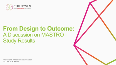 An Image From "From Design to Outcome: A Discussion on MASTRO I Study Results"