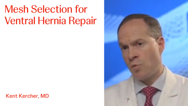 An Image From "Mesh Selection for Ventral Hernia Repair with Kent Kercher, MD"
