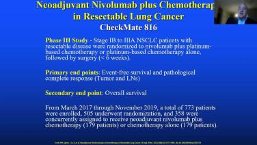 An Image From "VATS Lobectomy After Neoadjuvant Immunotherapy with Daniel Miller, MD"