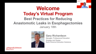 An Image From "Best Practices for Reducing Anastomotic Leaks in Esophagectomies"