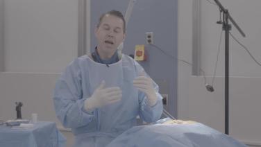 Headshot view of Ross Jones from SI-Cure Foundation® Technique for Supplemental Pelvic Fixation: Open with Fluoroscopy with Ross Jones, DO