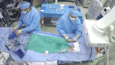 An image of the "Experience the New Reality in Atrial Fibrillation with Tapan Rami, MD" video.