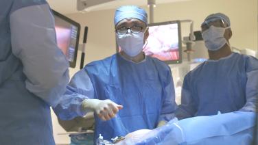 An image of the "Robotic Vaginal Cuff Closure using STRATAFIX Spiral PDS Plus with Dwight Im, MD" video.