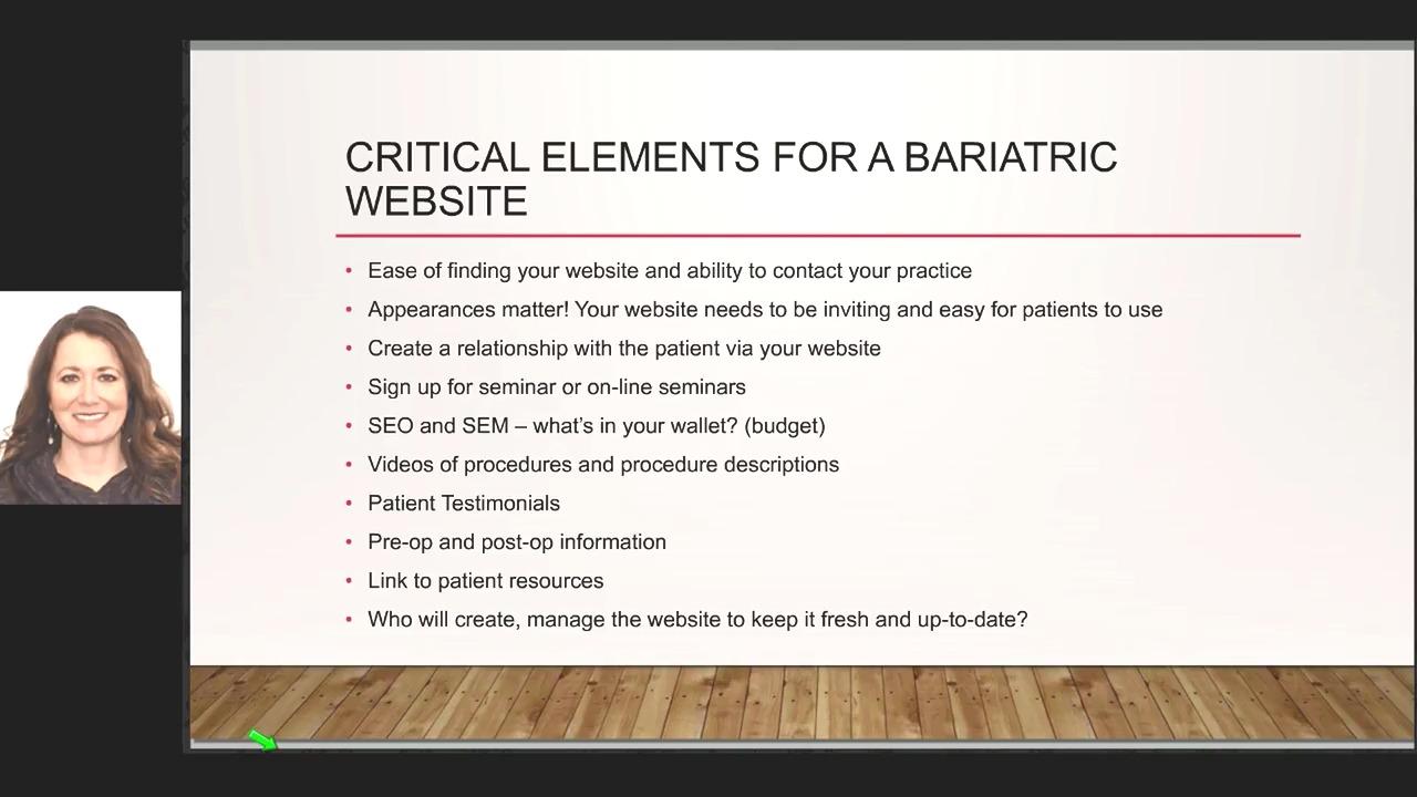 Image from the "Enhancing the Bariatric Patient Experience - Best Practices in Patient Education" video on the JnJInstitute.com website