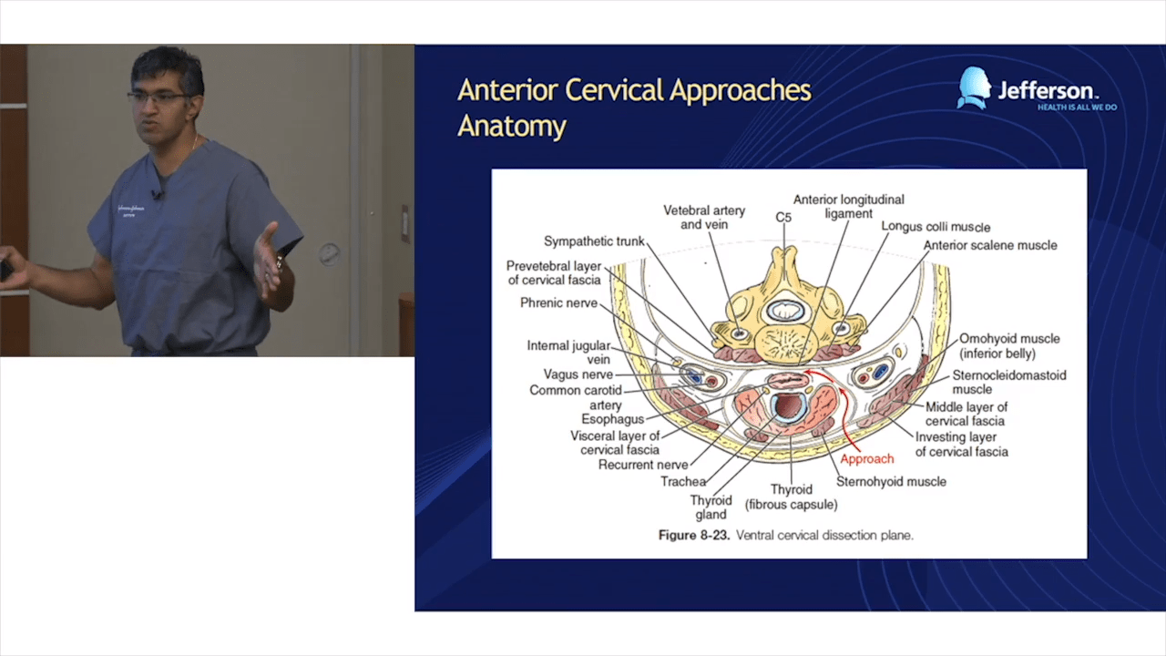 Anterior Cervical Anatopmy & Complications Avoidance by Srinivas Prasad, MD