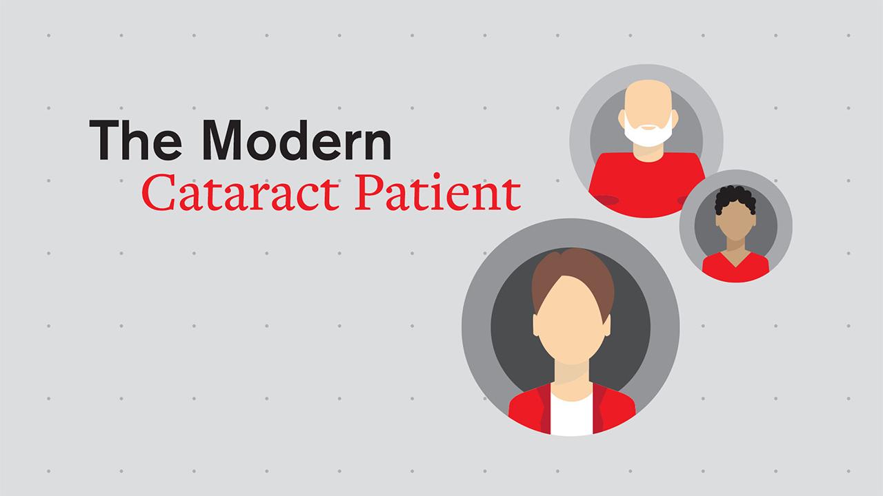 An image from the "Vision Masters: The Modern Cataract Patient" video on the JnJInstitute.com website.