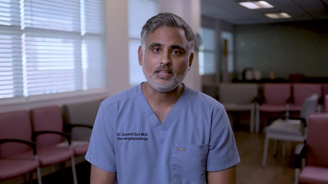 An Image From "Dr. Oza Patient Video"