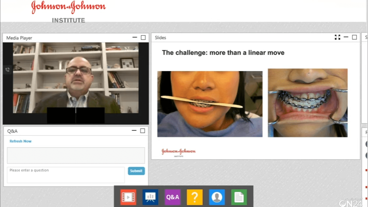 An image from the "Midface Trauma Fractures: Background of VSP & PSI with Nagi Demian, MD" video on the JnJInstitute.com website.