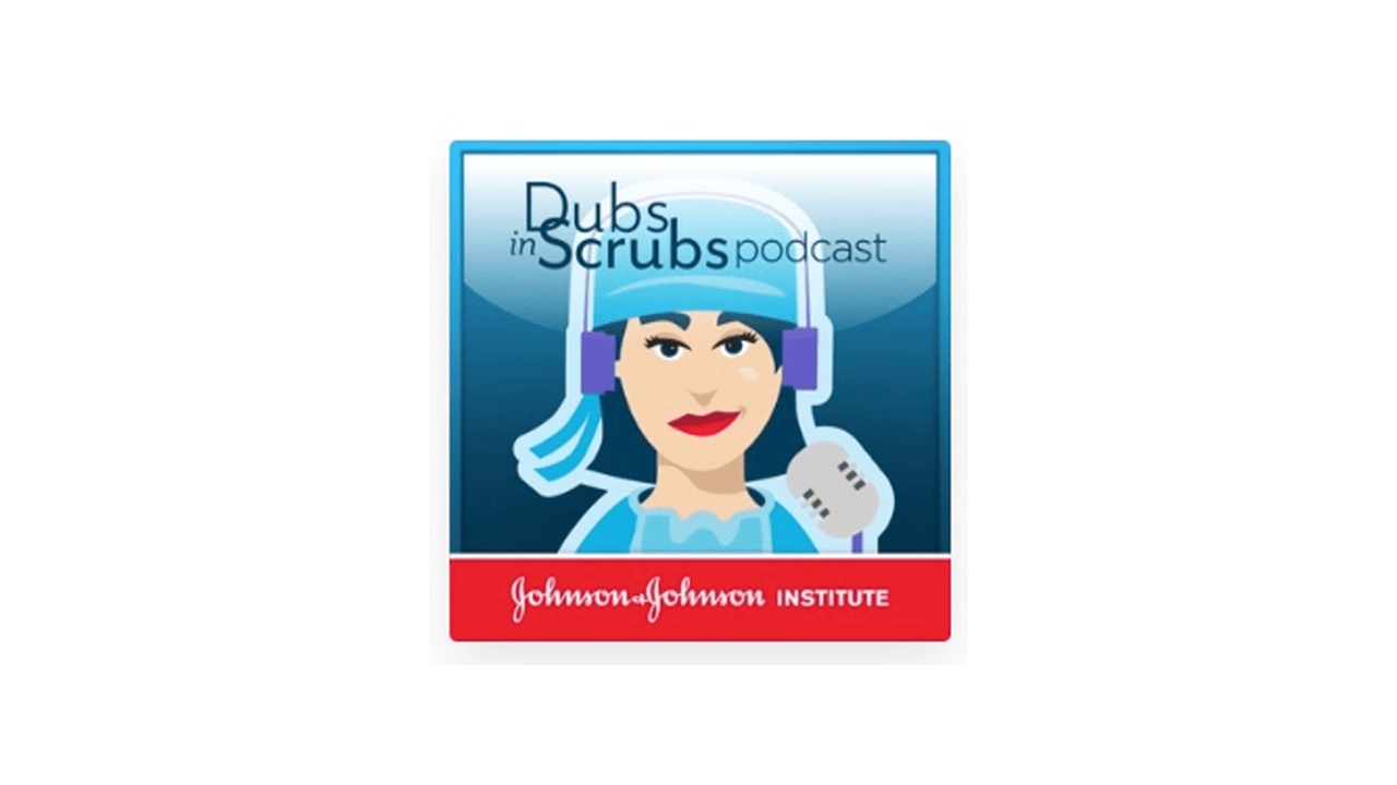 An image from the "I’m not a Nurse" podcast on the JnJInstitute.com website.