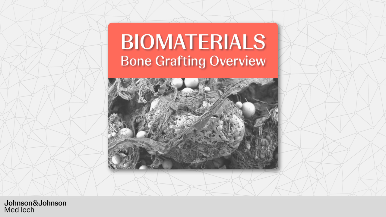 Image from Biomaterials: Bone Graft Substitutes - Celeste Abjornson, PhD