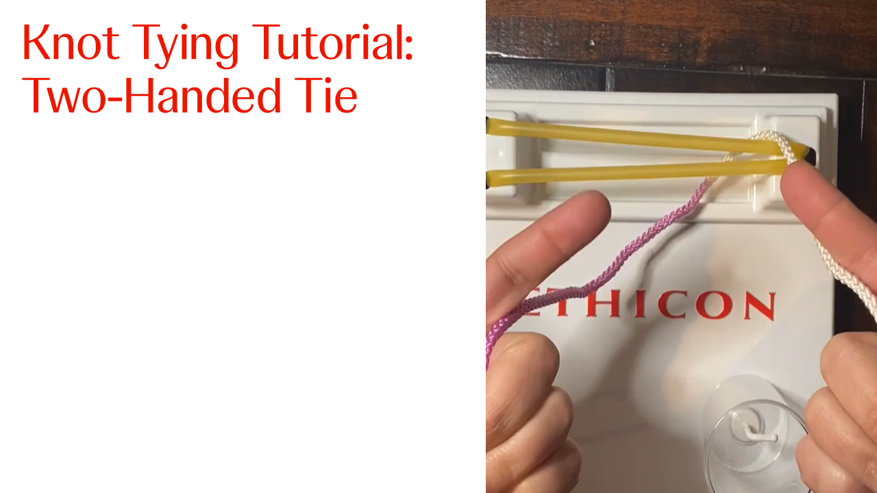 An Image From "Basic Suturing Techniques"